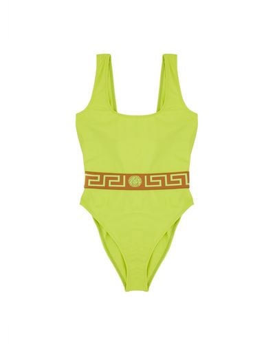 Versace One-Piece Swimsuit - Yellow