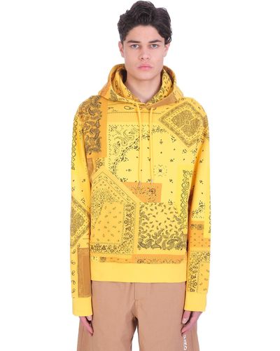 KENZO Sweatshirt In Yellow Cotton