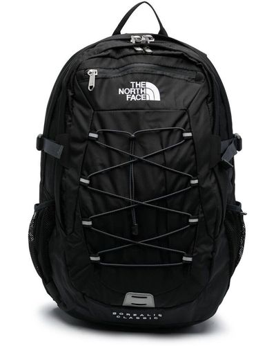 The North Face Embroidered-logo Backpack - Black