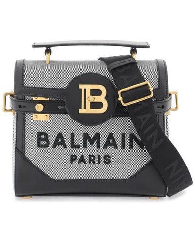 Balmain B-Buzz 23 Handbag - Black