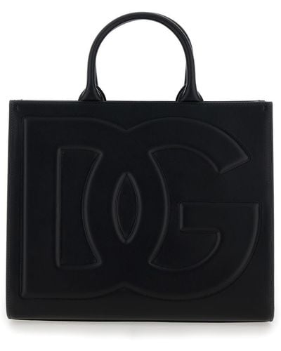 Dolce & Gabbana Borsa A Mano Vit.Liscio - Black