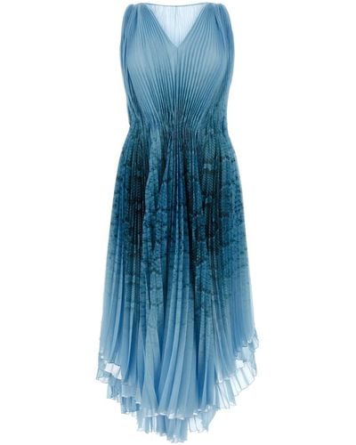 Ermanno Scervino Light Polyester Dress - Blue