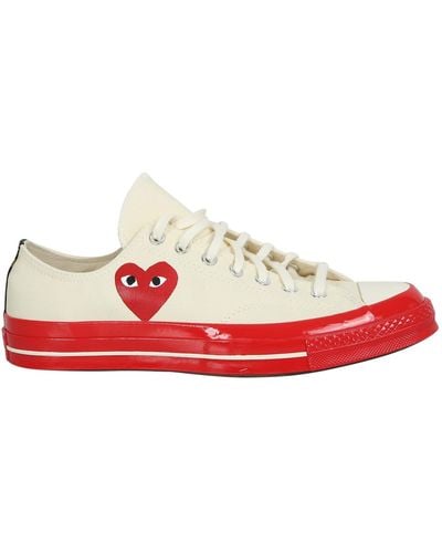COMME DES GARÇONS PLAY Sneakers - Red