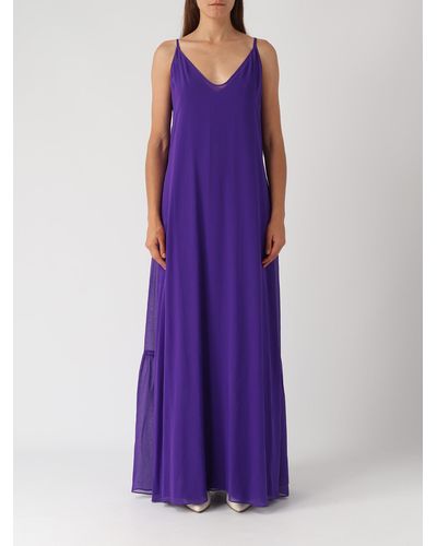 Max Mara Jago Dress - Purple