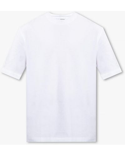 Ferragamo T-Shirt With Logo - White