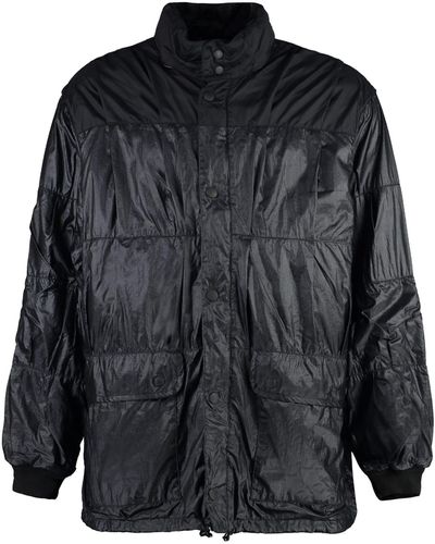 Our Legacy Exhaust Puffa Techno Fabric Jacket - Black