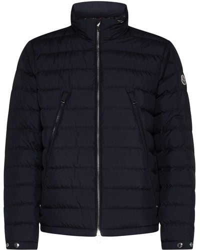 Moncler Alfit Quilted Nylon Down Jacket - Blue