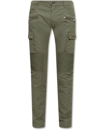 Balmain Cargo Trousers - Green