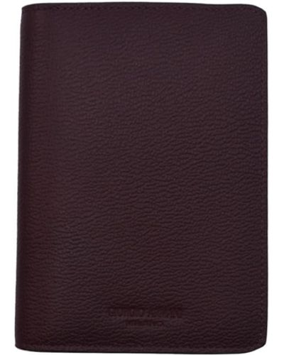 Giorgio Armani Passport Holder - Purple