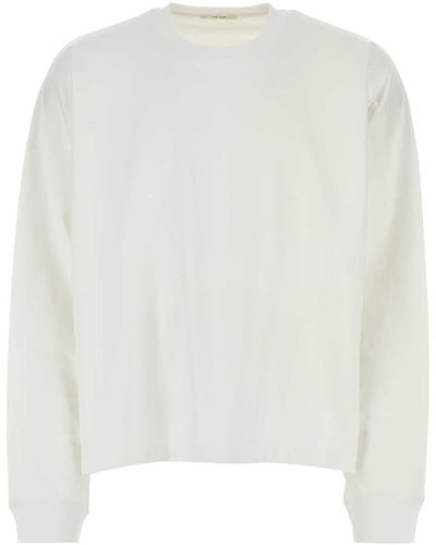 The Row Cotton Haru Oversize T-Shirt - White