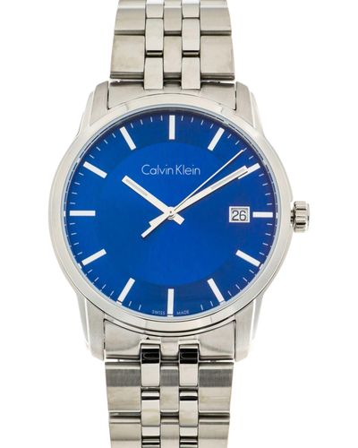 Calvin Klein K5s3414n Infinity Watches in Gray for Men | Lyst