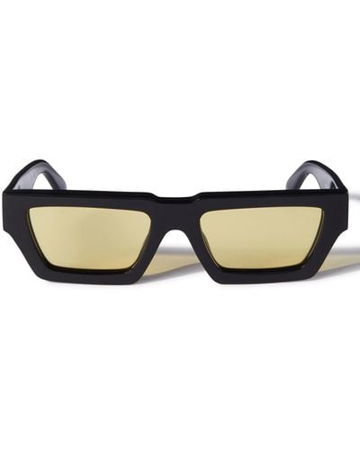 Off-White c/o Virgil Abloh Chester - Black / Yellow Sunglasses
