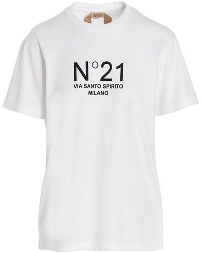 N°21 Logo T-shirt - White