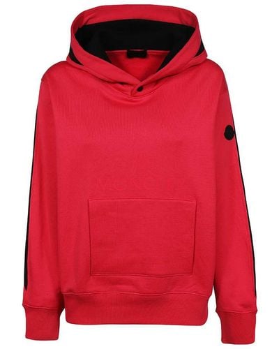 Moncler Cotton Hoodie - Red