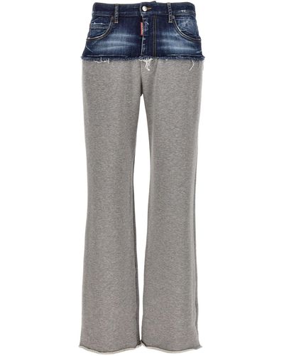 DSquared² 'Hybrid Jean' Pants - Gray