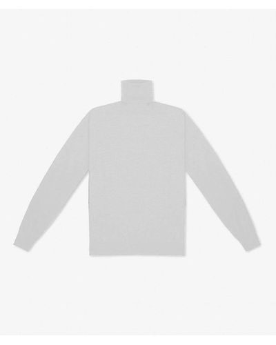 Larusmiani Turtleneck Sweater Pullman Sweater - Natural