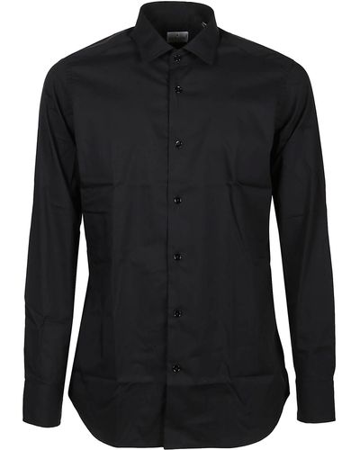 Bagutta Long Sleeve Shirt - Black