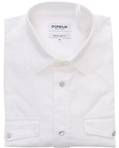 Dondup Shirt With Pocket - White