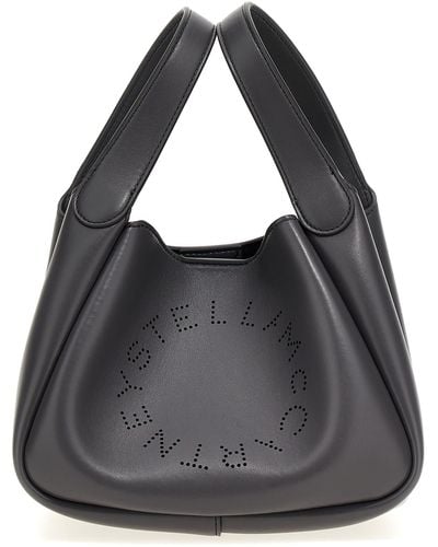 Stella McCartney Logo Hand Bags - Black