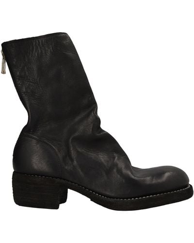 Guidi '788zx' Ankle Boots - Black