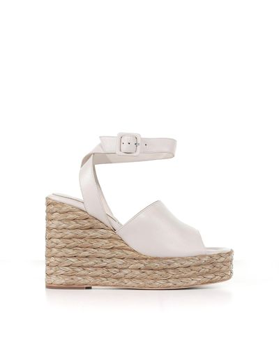 Paloma Barceló Clama Sandal With Rope Wedge - Multicolor