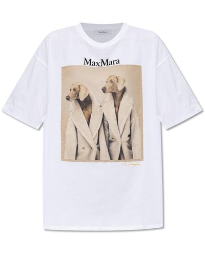 Max Mara 'tacco' T-shirt - White