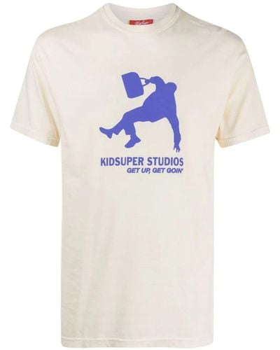 Kidsuper Short Sleeves T-Shirt - Blue