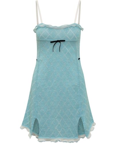 Cormio Lingerie Dress - Blue