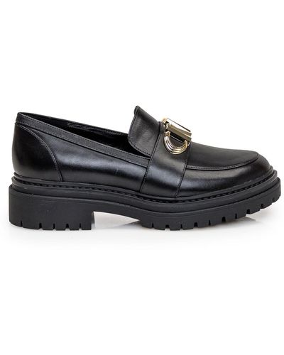 Michael Kors Michael Parker Lug Moccasins - Black