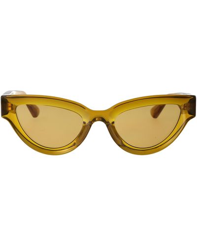 Bottega Veneta Sunglasses - Yellow