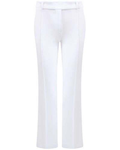 MICHAEL Michael Kors Pleated Tailored Pants - White
