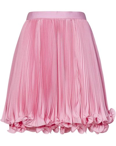 Balmain Paris Mini Skirt - Pink