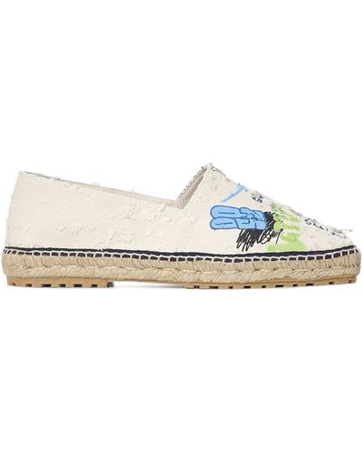 DSquared² Flat Shoes Ivory - White