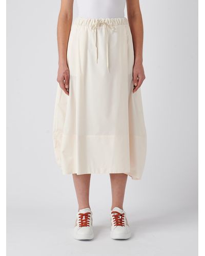 Gran Sasso Poliester Skirt - White