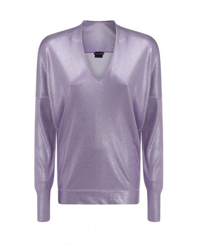 Tom Ford Glitter Top - Purple