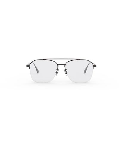 Fendi Square-frame Glasses - White