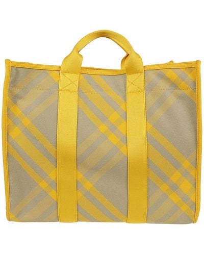 Burberry Pocket Tote - Yellow
