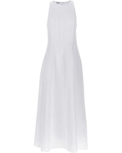 Brunello Cucinelli Long Dress Dresses - White