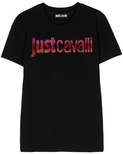 Just Cavalli T-shirts And Polos - Black