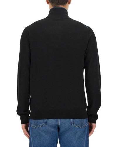 PS by Paul Smith Jersey With Logo - Black