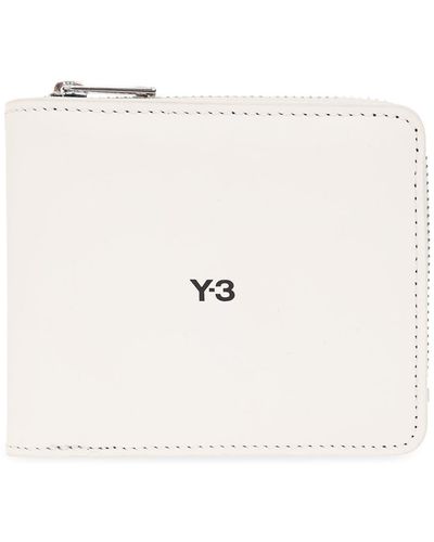 Y-3 Leather Wallet - Natural