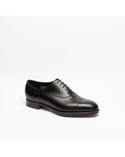 Edward Green Chelsea Calf Oxford Shoe - Black