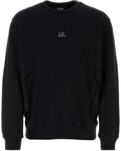 C.P. Company Cotton Sweatshirt - Black