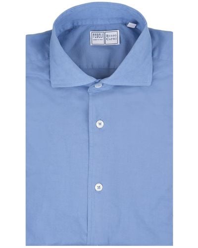 Fedeli Sean Shirt - Blue