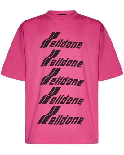 we11done T-shirts And Polos - Pink
