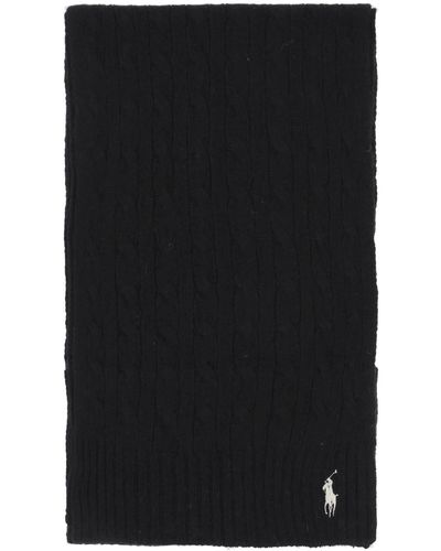 Black Cashmere Scarf