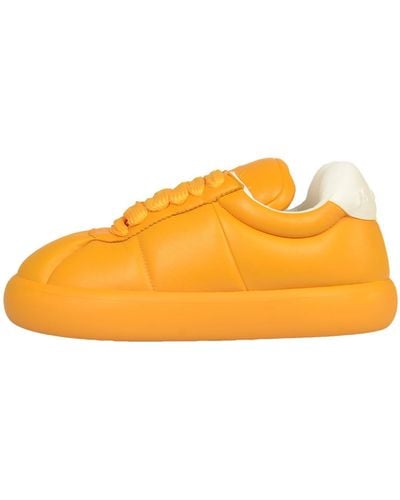 Marni Padded Low-top Trainers - Yellow