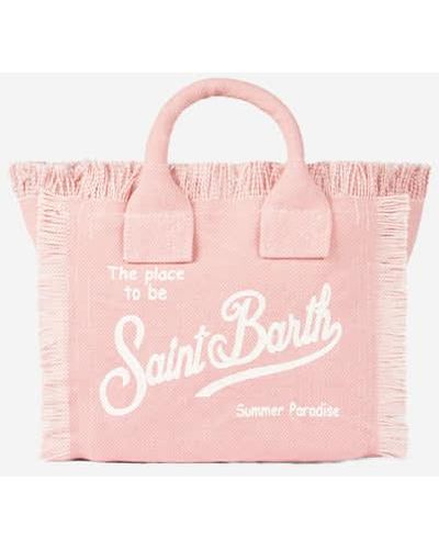 Best price on the market at italist, MC2 Saint Barth Saint Barth Monogram  Red Light Bag in 2023