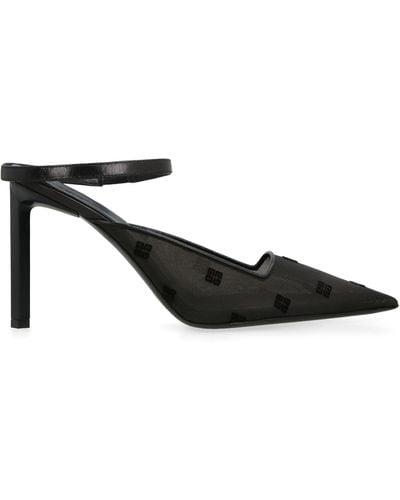 Givenchy Show Pointy-Toe Mules - Black