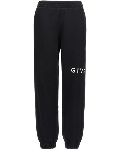 Givenchy Logo Print sweatpants - Black